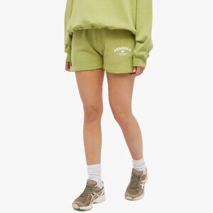 Adanola Tennis Collection Sweat Shorts Lime Green M